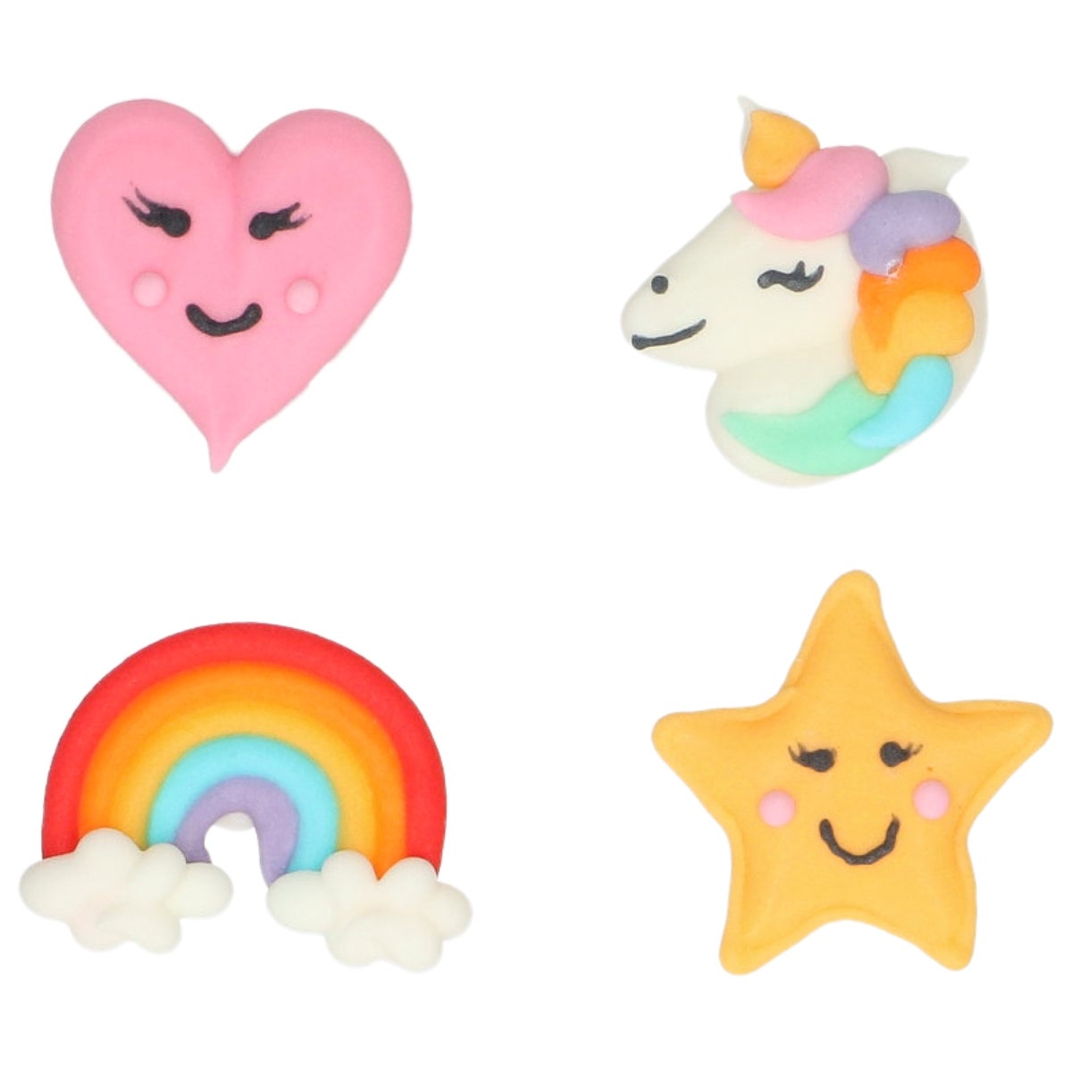 Wilton Suikerdecoraties Unicorn Dream set/8