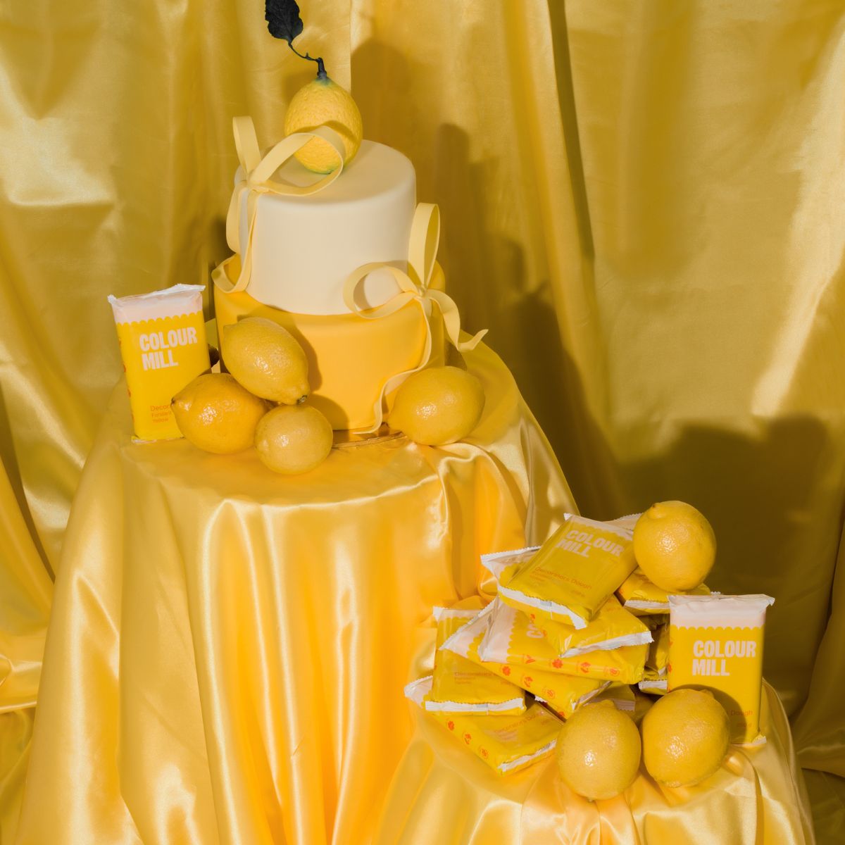 Colour Mill Fondant Decorators Dough Geel 250g