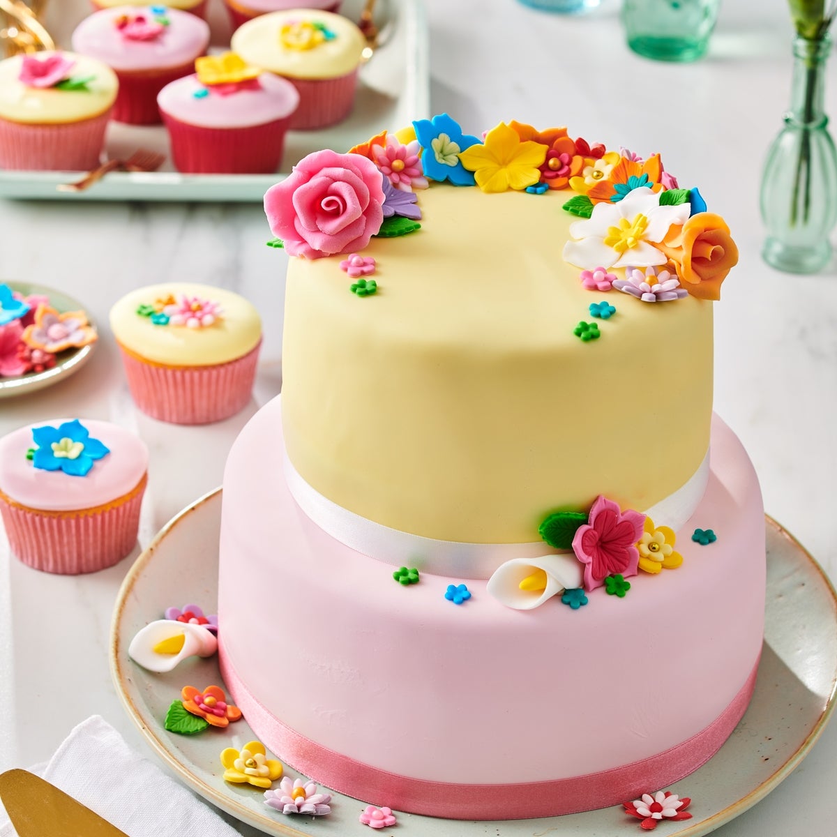 FunCakes Fondant Spring Green 250g