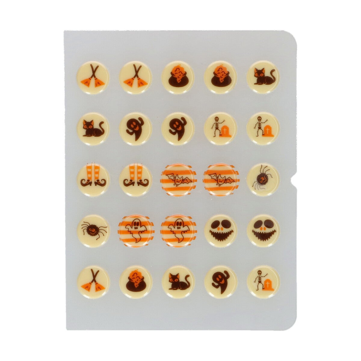 FunCakes Chocolade Decoratie Halloween Ø2cm set/25