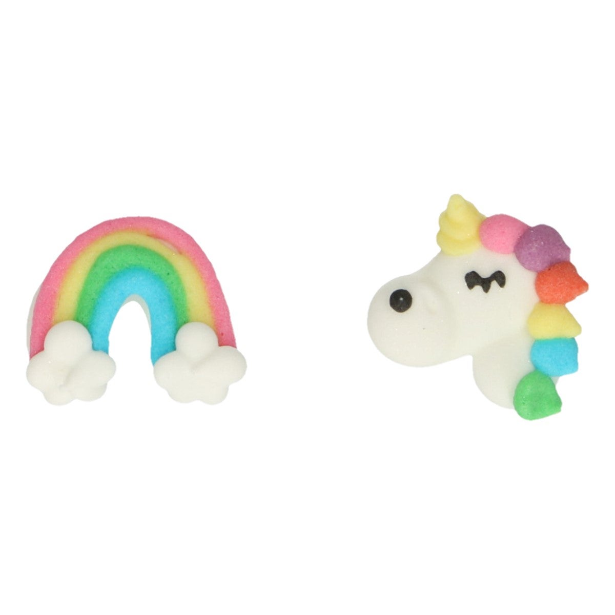 FunCakes Grootverpakking Suikerdecoraties Unicorn & Regenboog pk/288