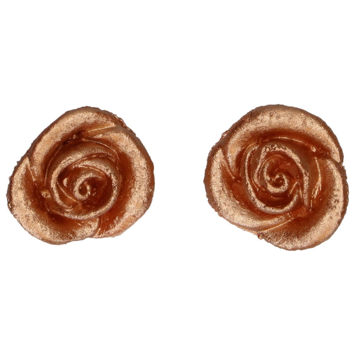 FunCakes Fondant Decoraties Rozen Bronze set/6