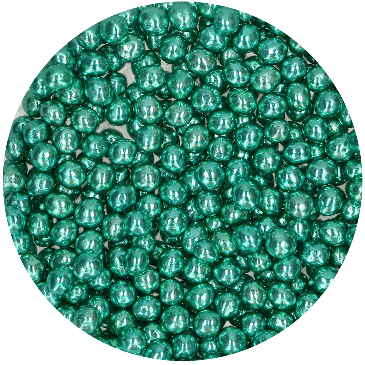 FunCakes Crispy Choco Pearls Metallic Groen 60g BBD Discount