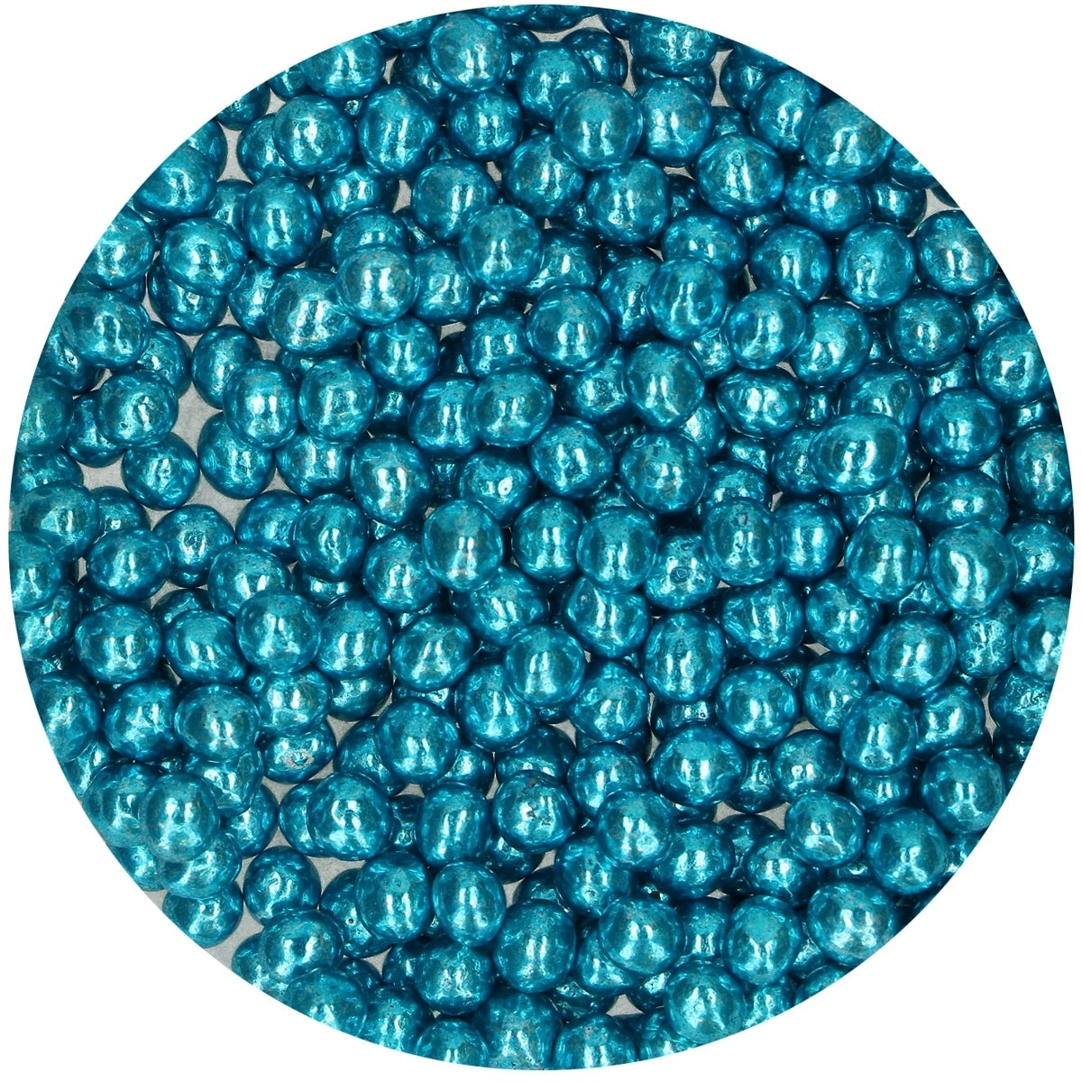 FunCakes Crispy Choco Pearls Metallic Blauw 60g