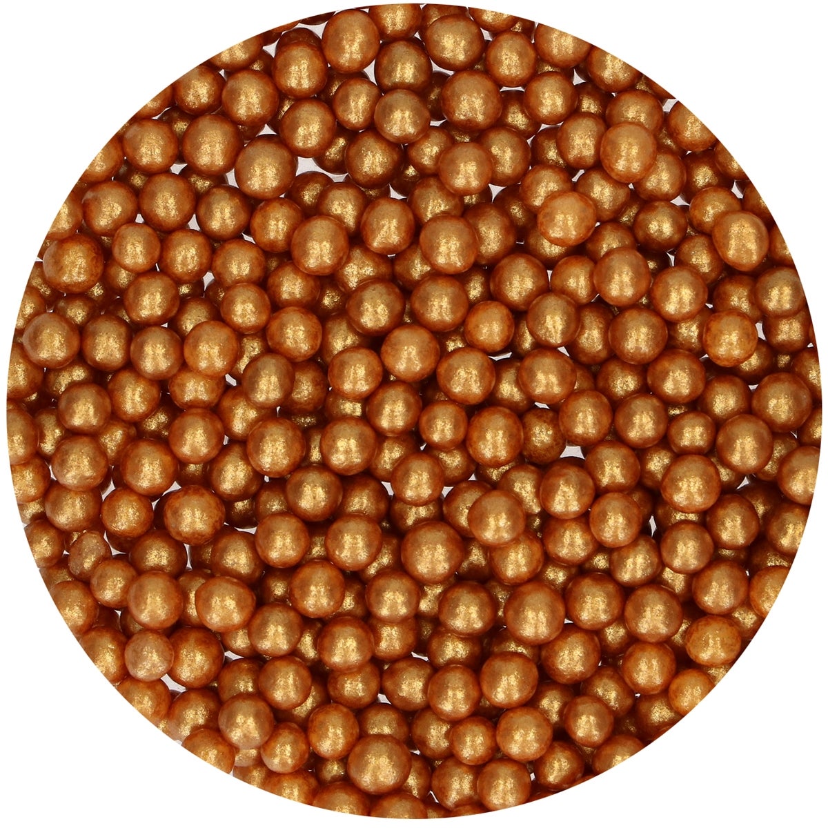 FunCakes Soft Pearls Medium Goud 60g
