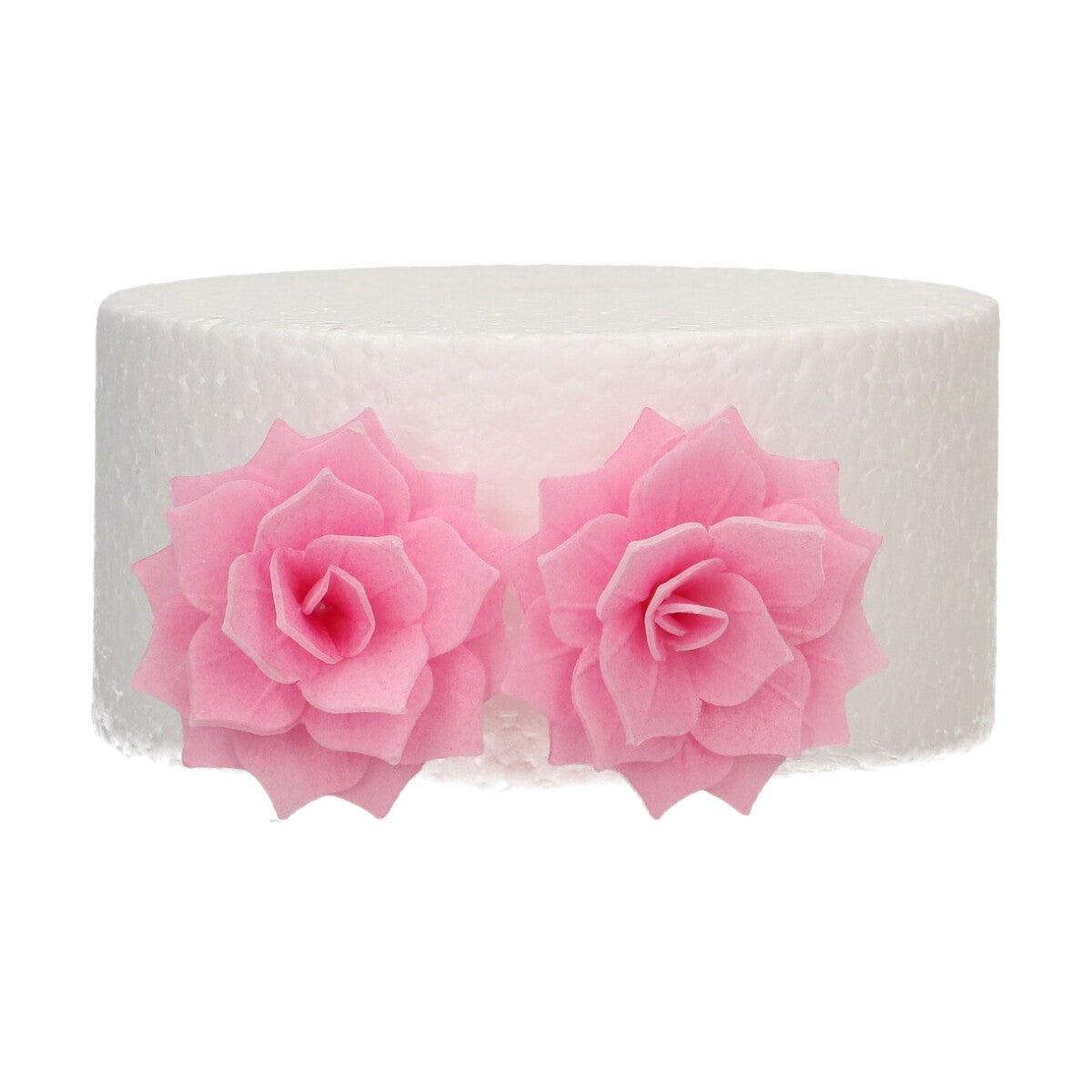 FunCakes Eetbare Papieren Bloemen Deluxe Roos Rosalia Roze Medium pk/15