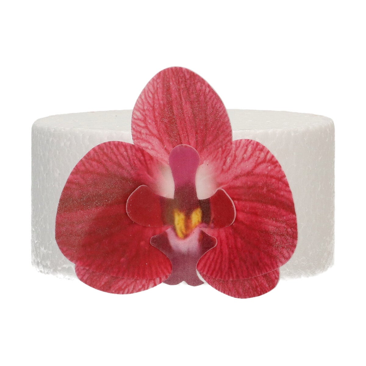 FunCakes Eetbare Papieren Bloemen Deluxe Orchidee Rood Medium pk/10