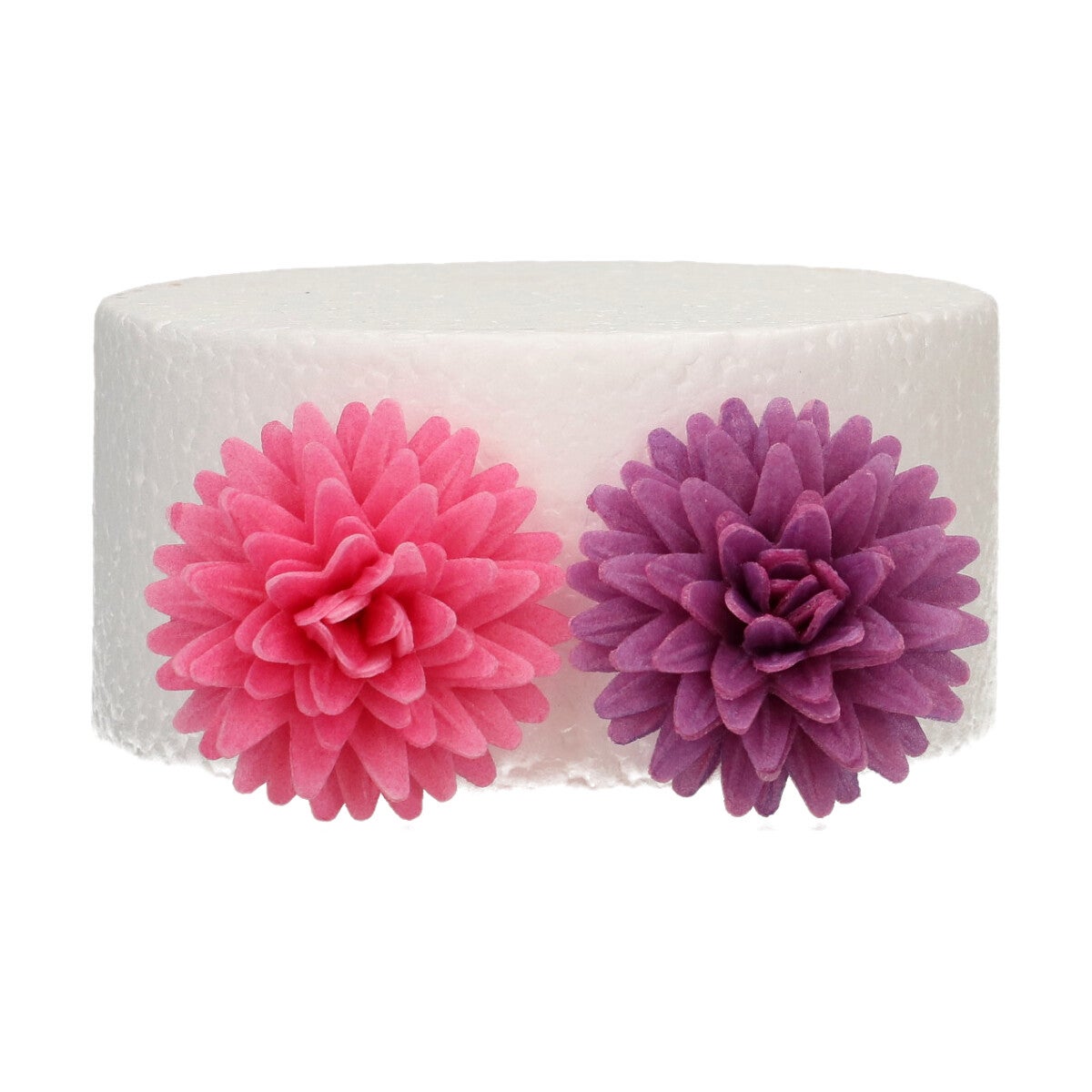 FunCakes Eetbare Papieren Bloemen Deluxe Pompom/Madelief Mix Medium pk/12