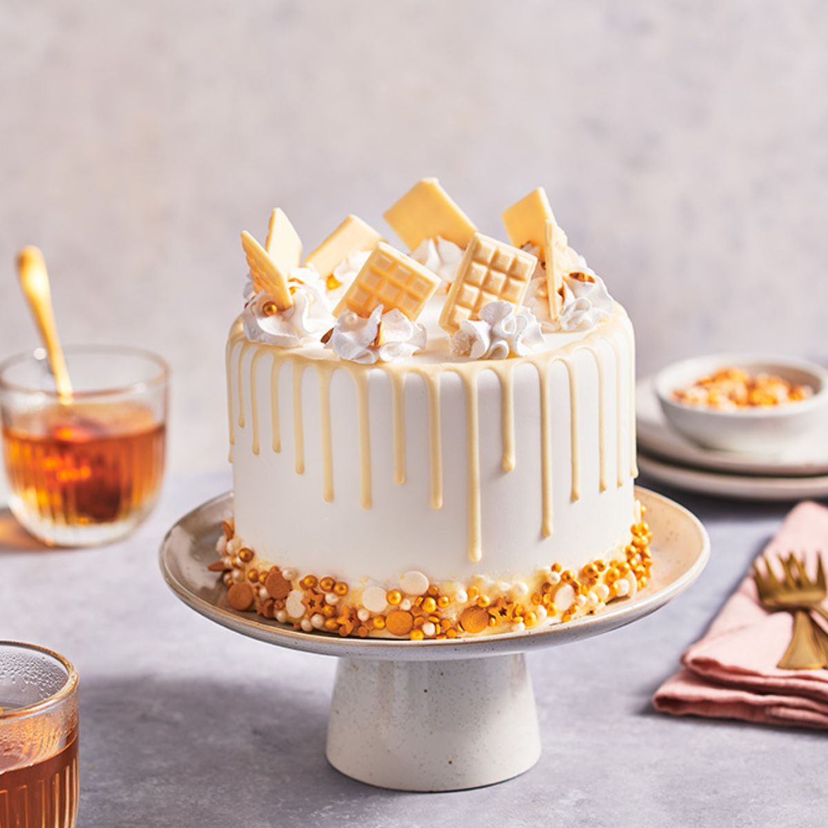 FunCakes Cake Drip Roomwit 180 g