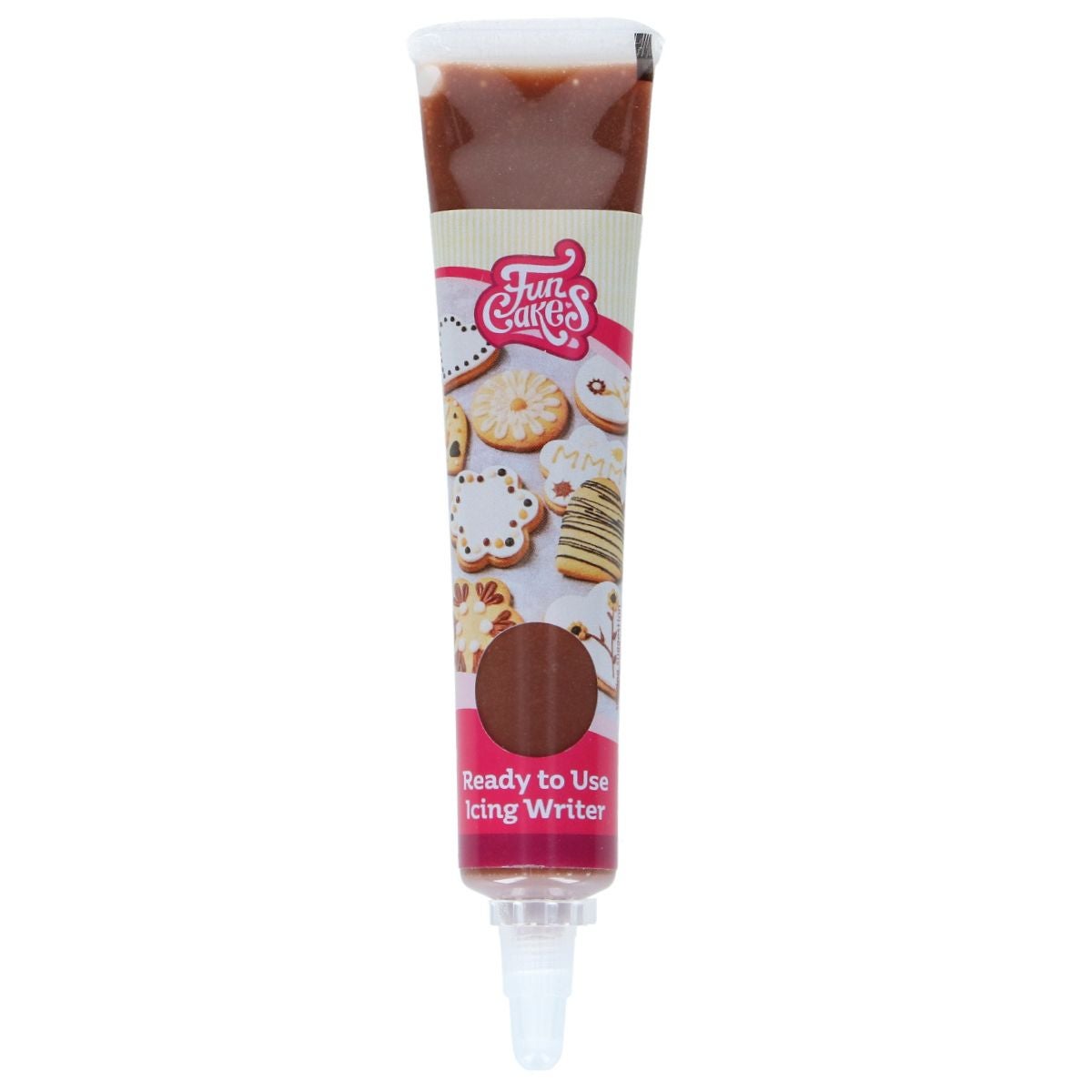 FunCakes Ready to Use Icing Writer Melkchocoladesmaak 25g