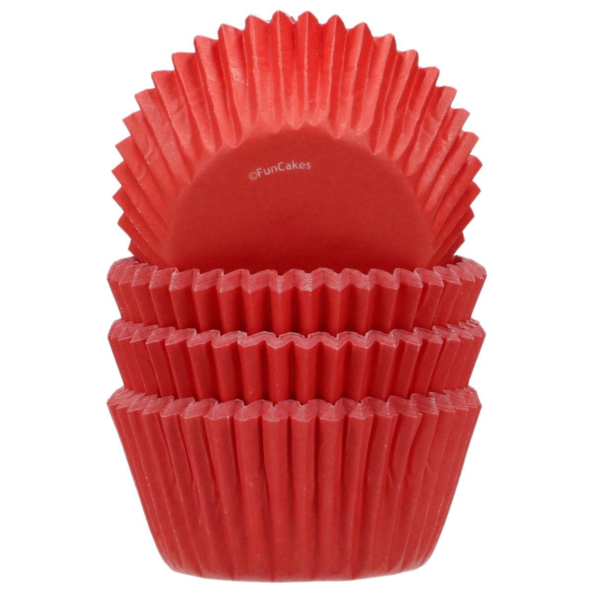 FunCakes Mini Baking Cups Rood pk/10