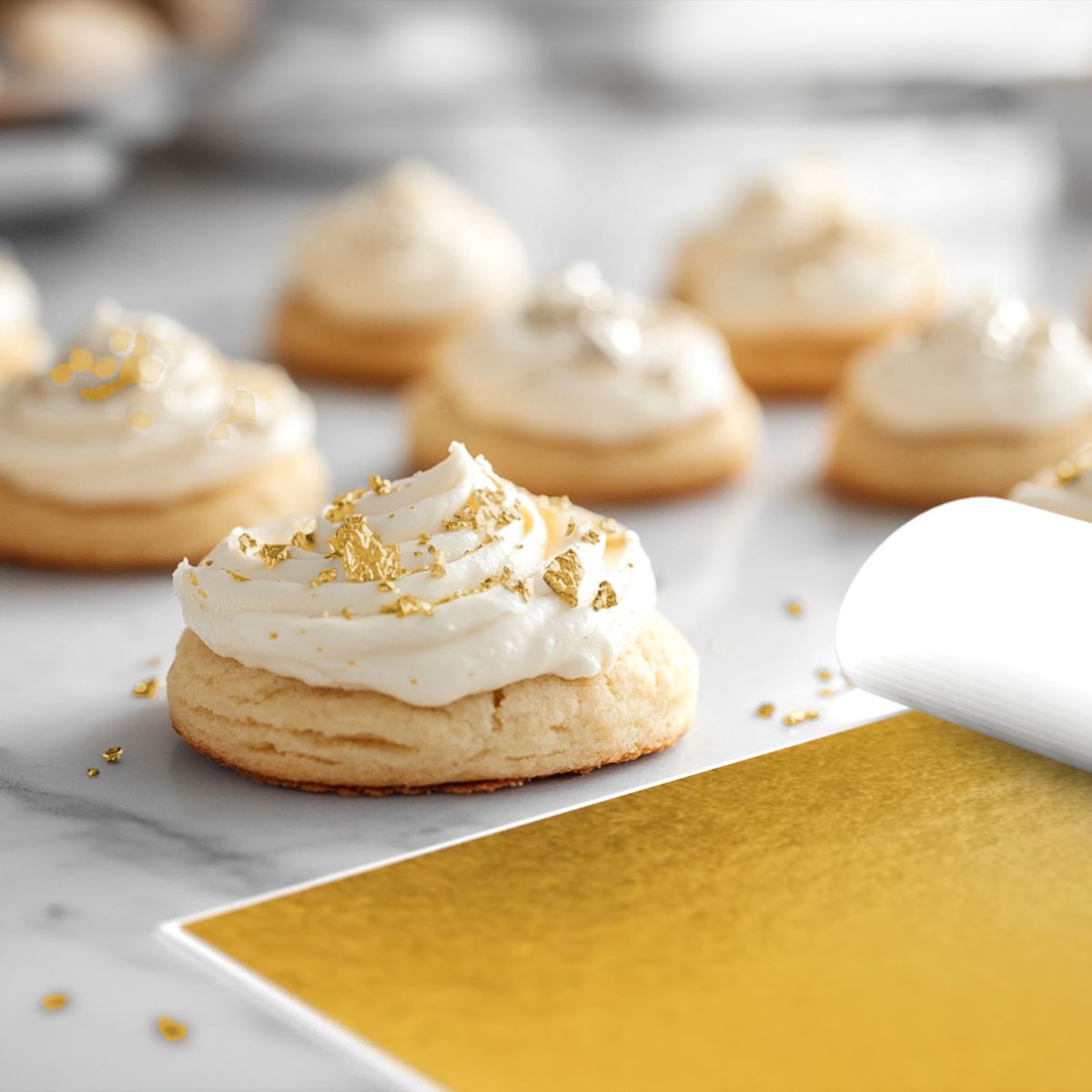 Sugarflair 24 Carat Gold Leaf Transfer