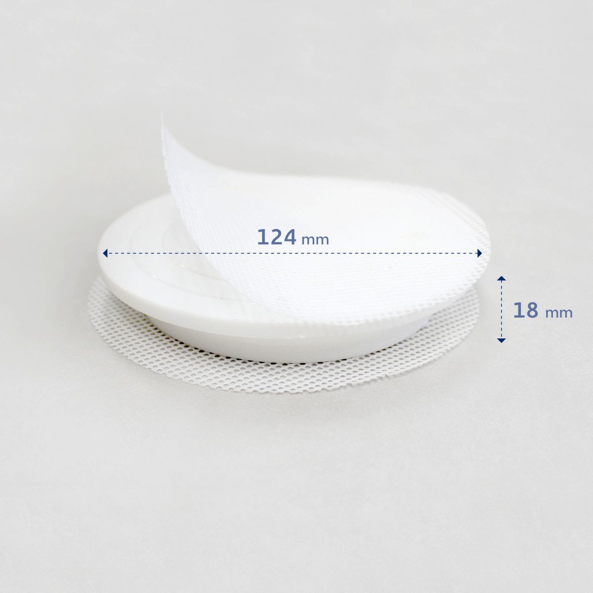 LOYAL Mini Draaiplateau Ø12,4cm met 2 Siliconen Matten