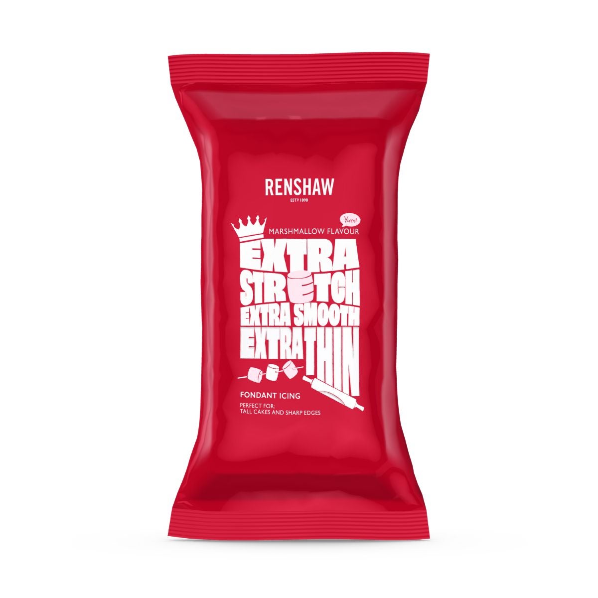 Renshaw Rolfondant Extra 1kg - White Marshmallow
