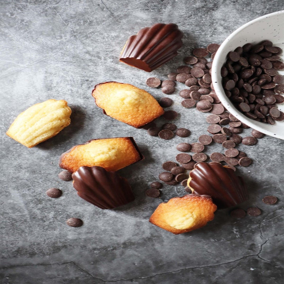 Scrapcooking Siliconen Vorm Madeleines - 9 holtes 