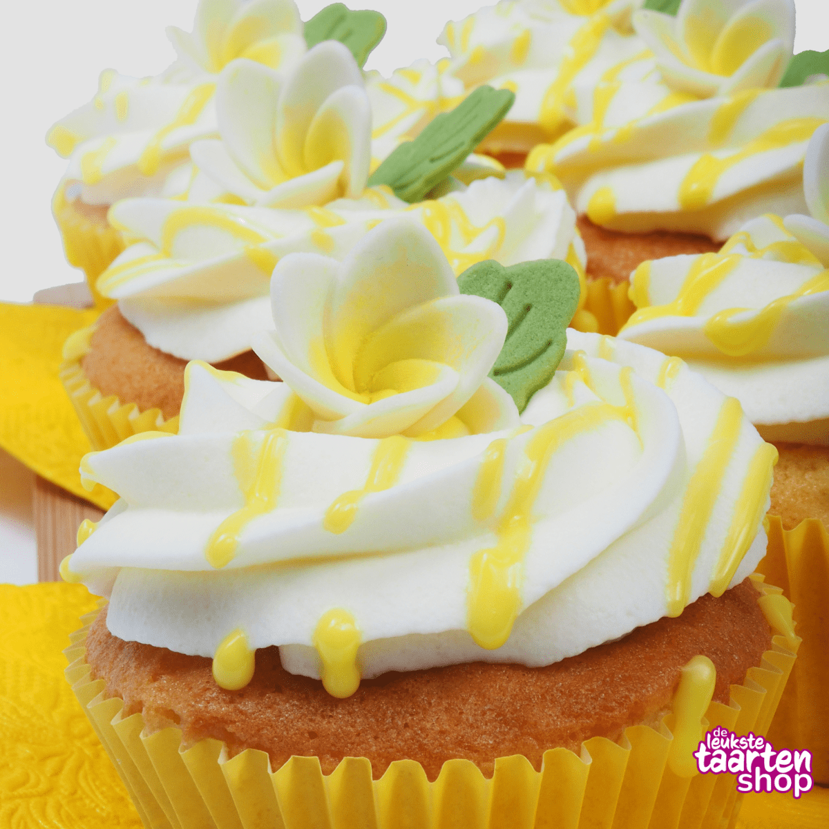 Recept voor Citroen bavarois cupcakes