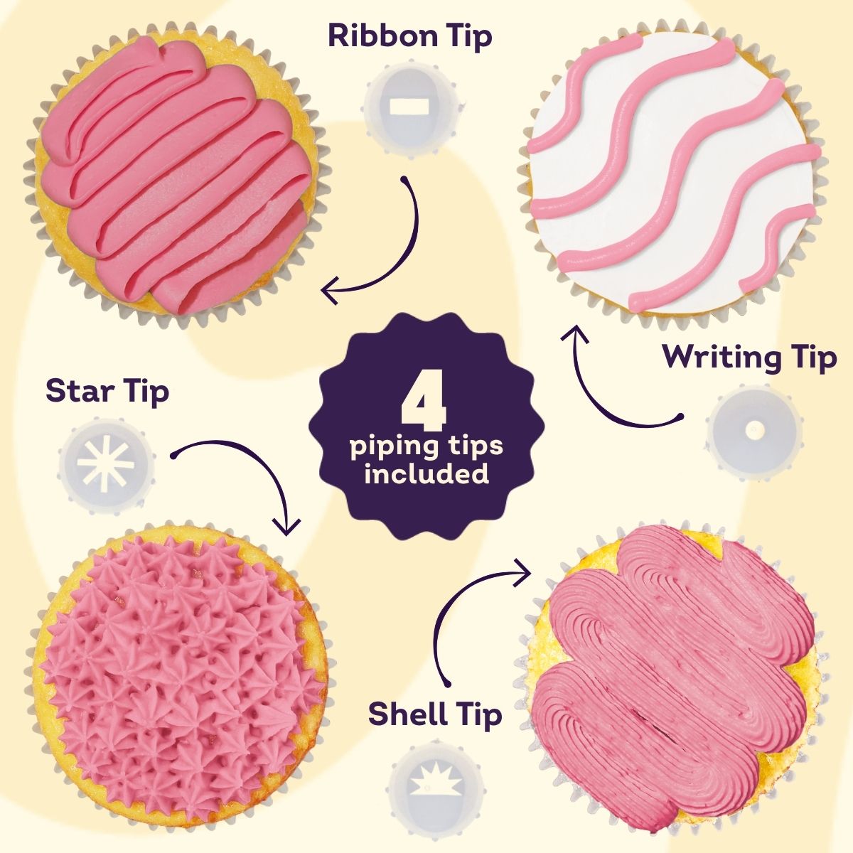 Wilton Decorator Icing Roze 212g