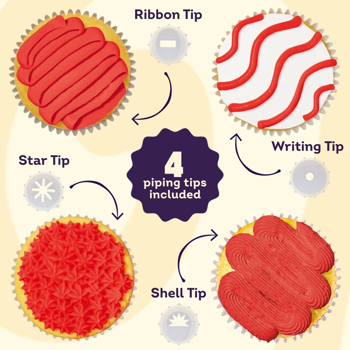 Wilton Decorator Icing Rood 212g