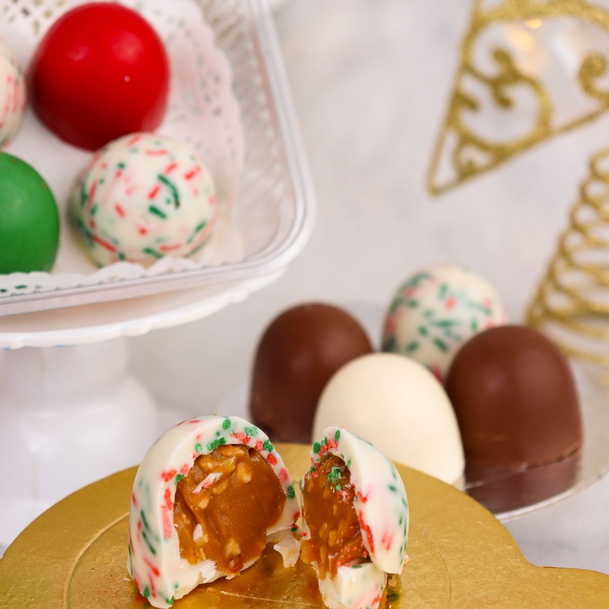 BWB Chocolade Mal 3-delig - Ronde Bonbon