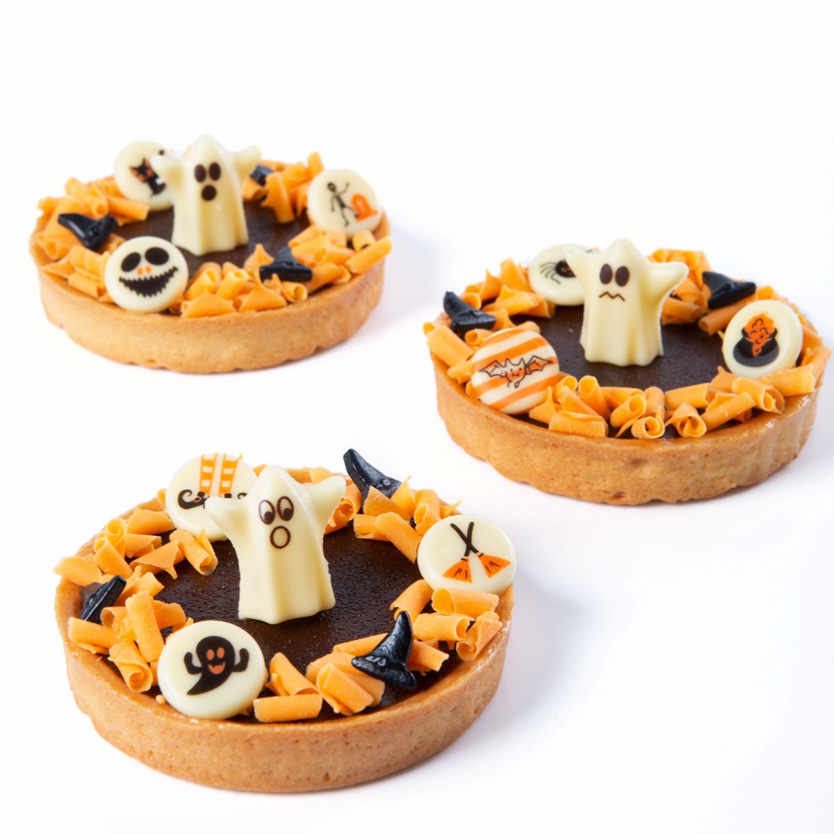 FunCakes Chocolade Decoratie Halloween Ø2cm set/25