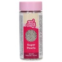 FunCakes Suikerparels Klein Metallic Zilver 80g