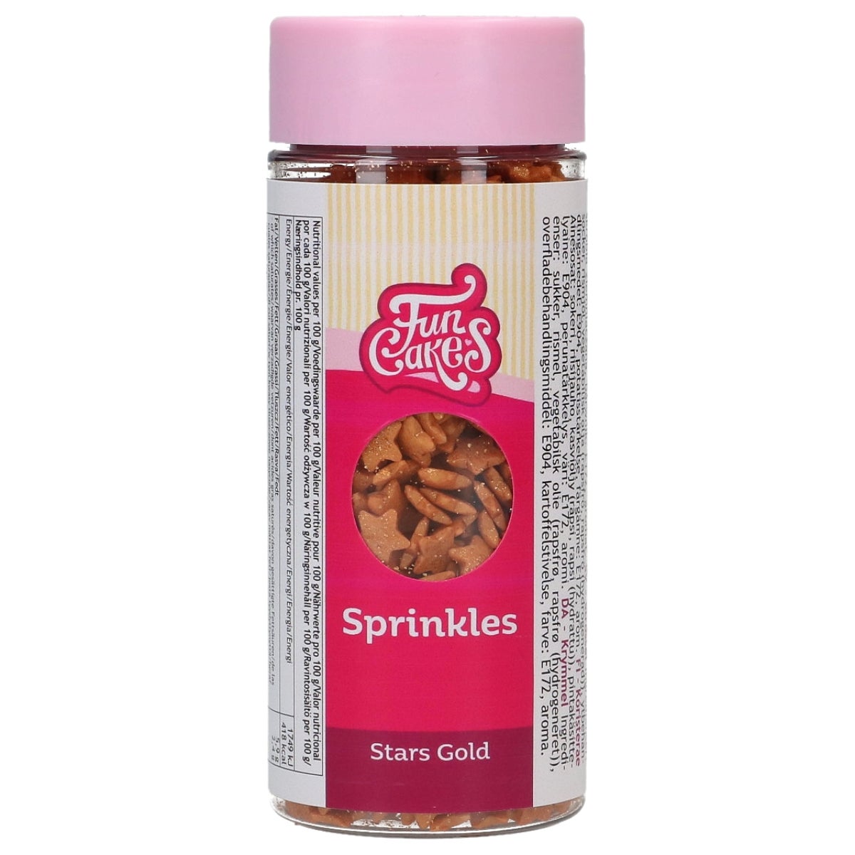 FunCakes Sterren Goud 60g