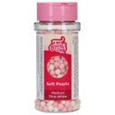 FunCakes Zachte Parels Medium Roze/Wit 60 g