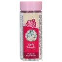 FunCakes Soft Pearls Medium Blauw/Wit 60g