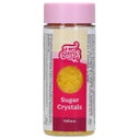 FunCakes Sugar Crystals Geel 80g