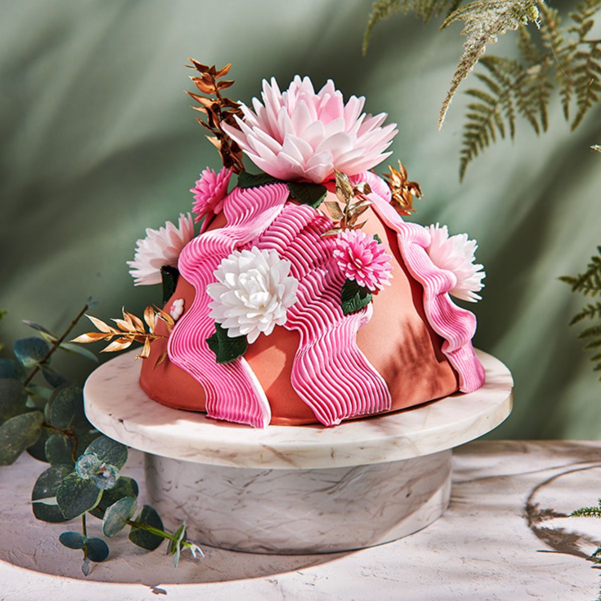 FunCakes Eetbare Papieren Bloemen Deluxe Orchidee Roze Medium pk/10