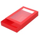 FunCakes Chocoladeletterdoos Rood 20x14x3,5cm pk/10
