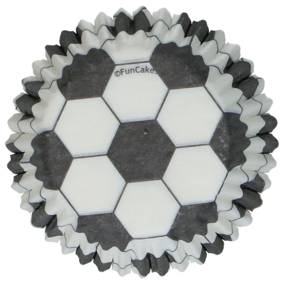 FunCakes Mini Baking Cups Voetbal pk/100