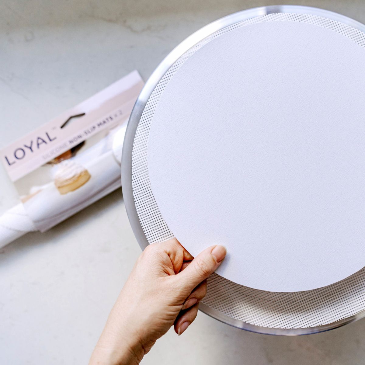 LOYAL Siliconen Antislipmatten Ø30cm pk/2