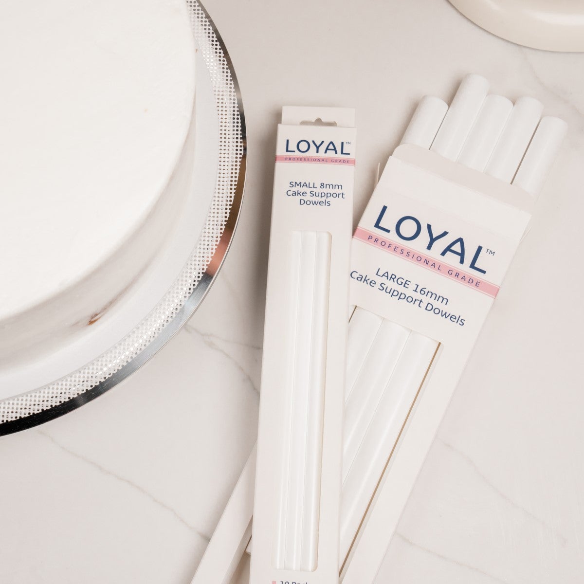 LOYAL Cake Dowels Stevig Materiaal Klein pk/10