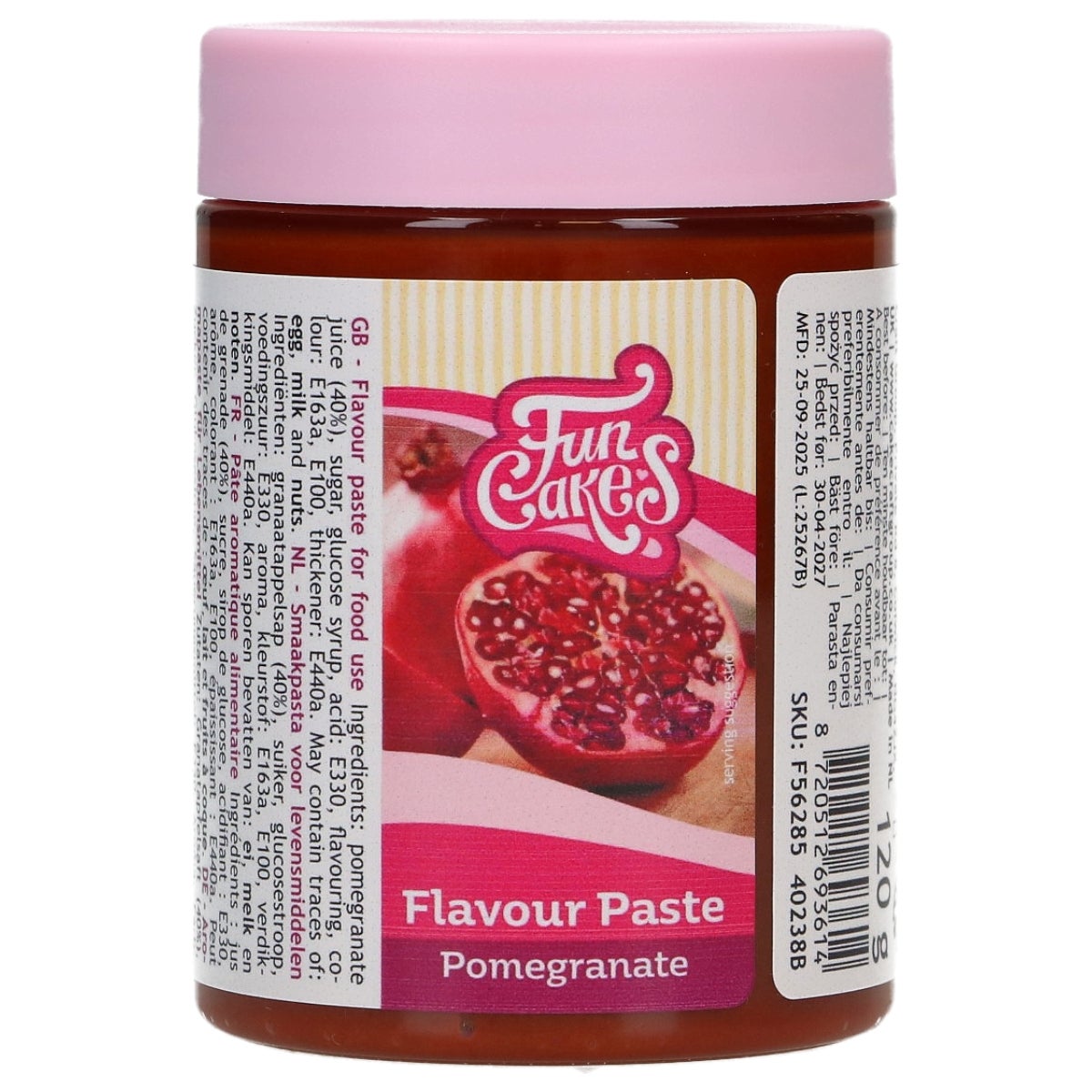 FunCakes Smaakpasta Granaatappel 120 g