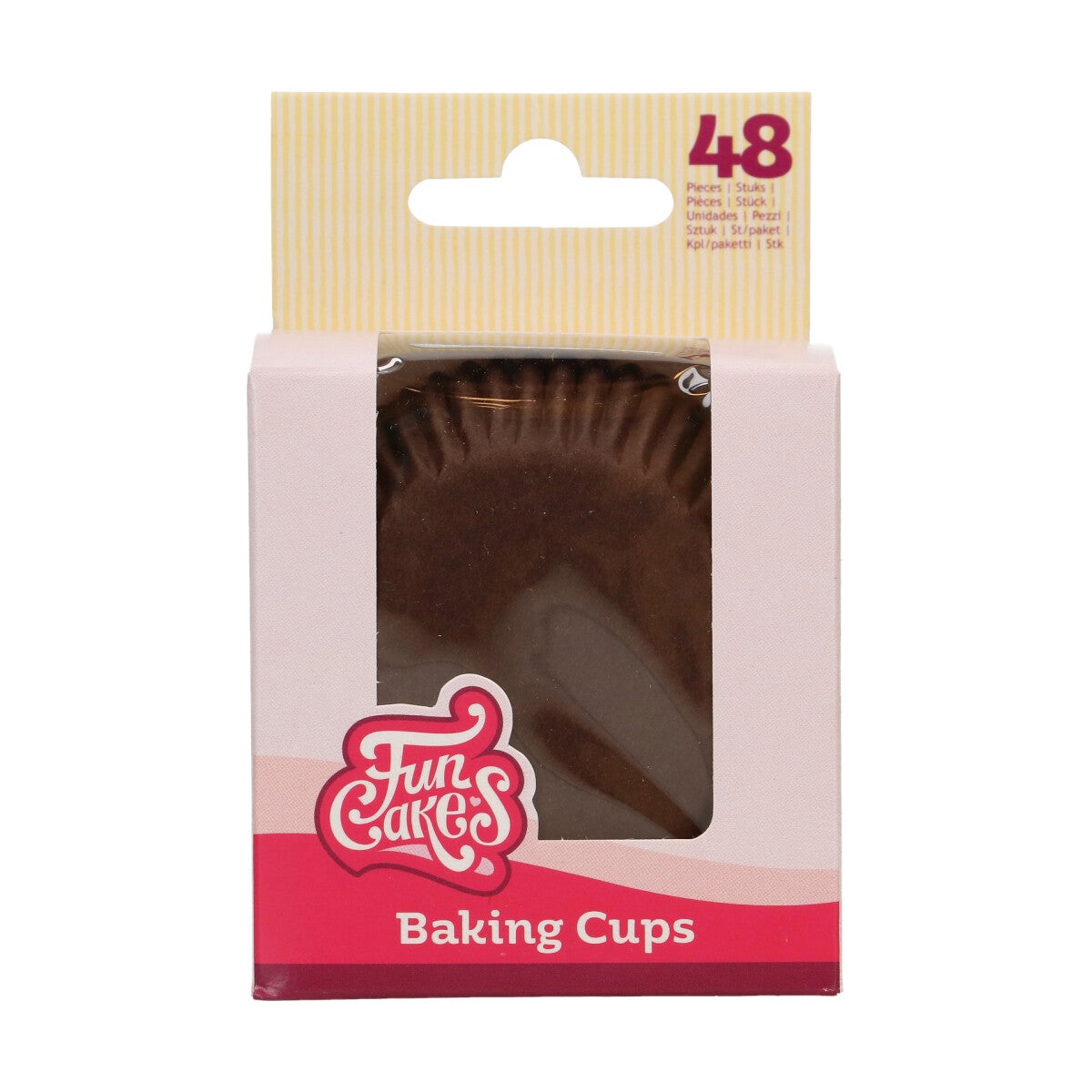FunCakes Baking Cups Bruin pk/48