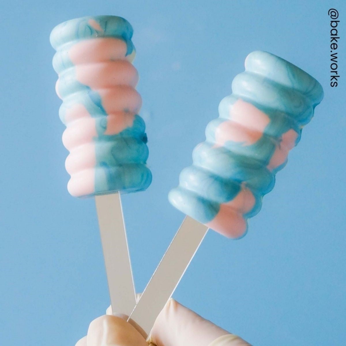 Simply Making Cakesicle Sticks pk/10 - Glanzend Zilver - 113mm