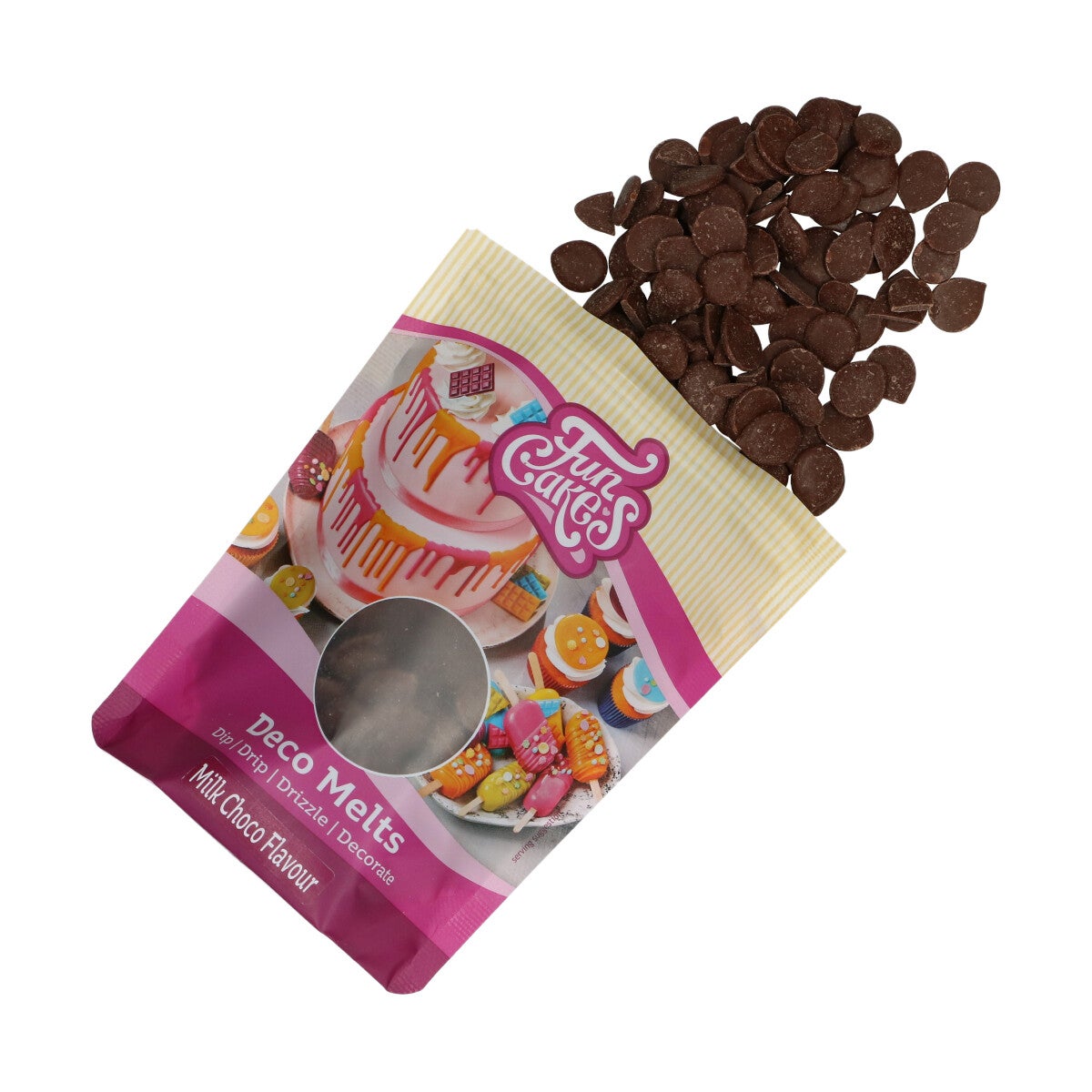 FunCakes Deco Melts Melk Chocosmaak 250g