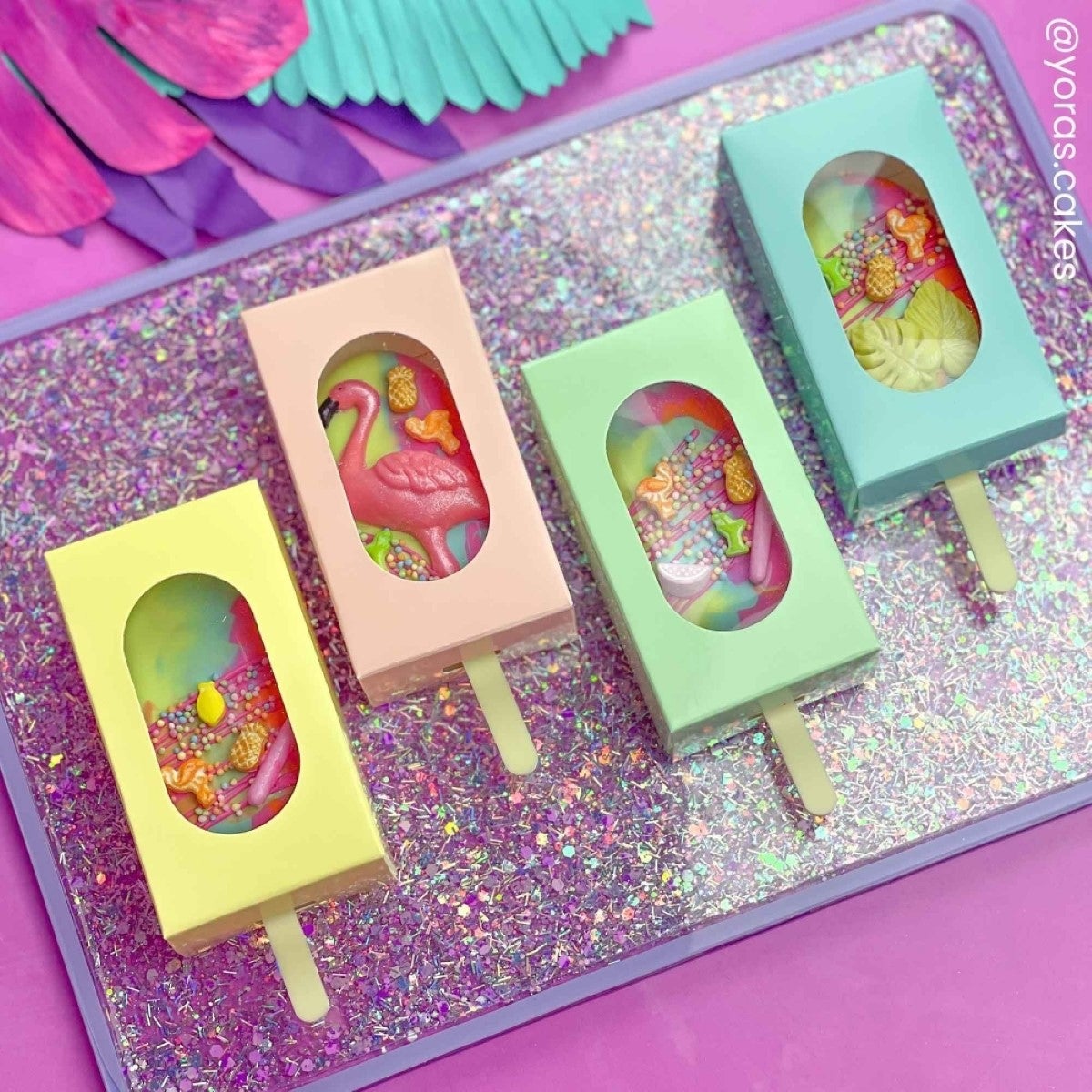 Simply Making Cakesicle Doos Pastel Groen pk/10