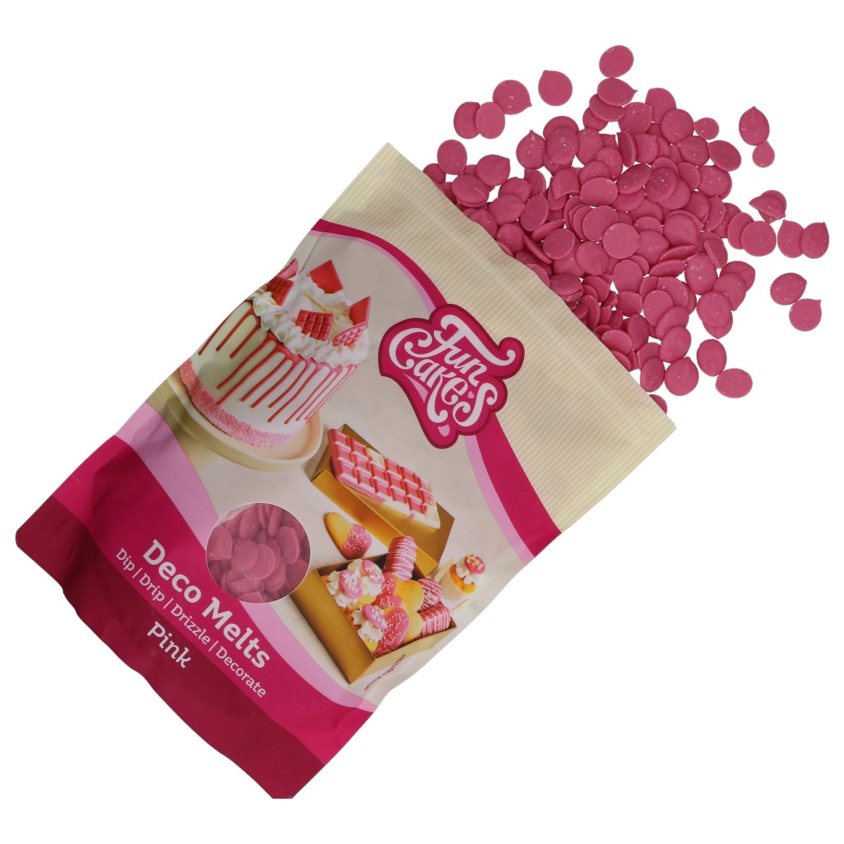FunCakes Deco Melts Roze 1kg