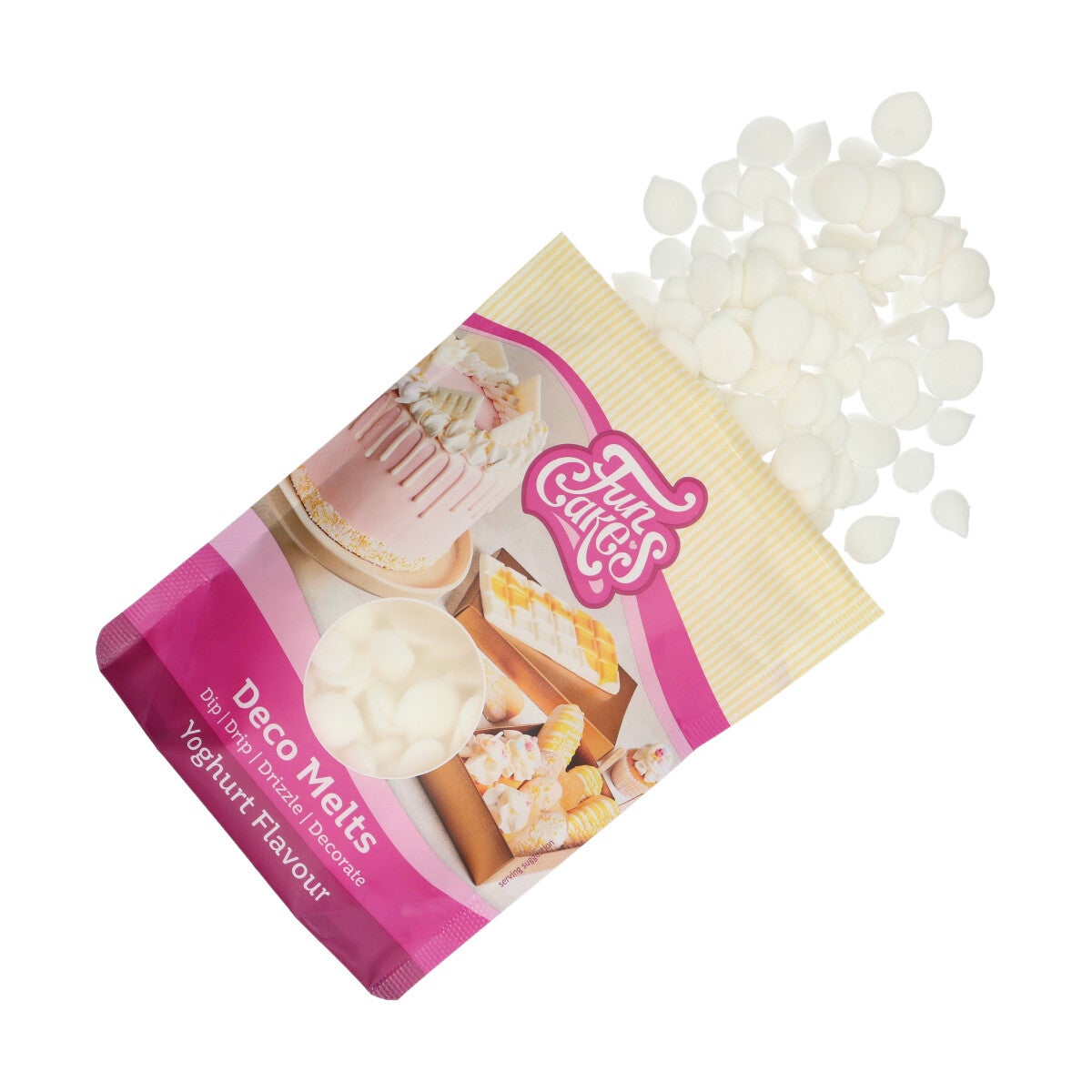 FunCakes Deco Melts -Yoghurtsmaak- 250g
