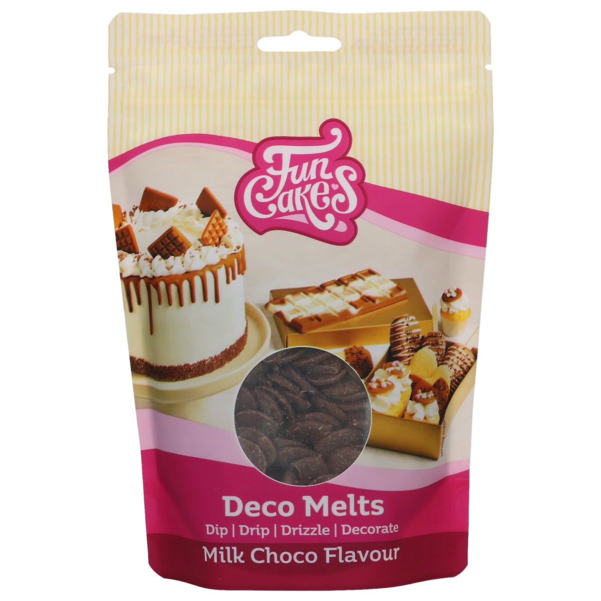 FunCakes Deco Melts - Melk Chocosmaak - 250g