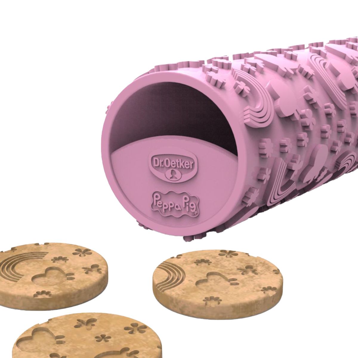 Dr. Oetker Peppa Pig - Embossing Rolstok 23cm