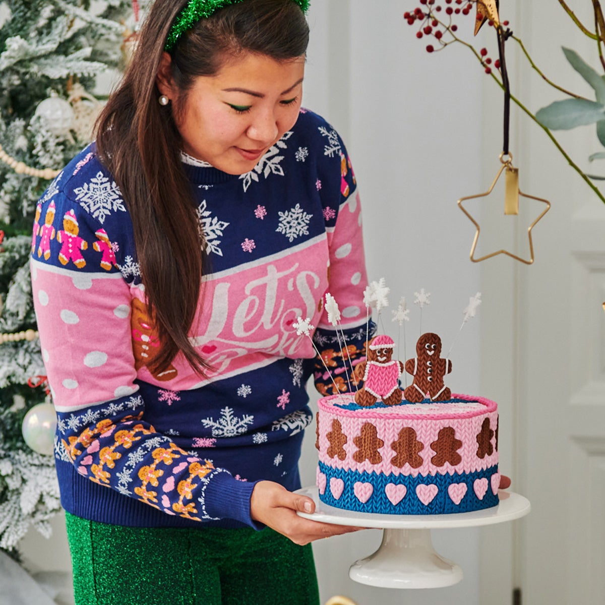 FunCakes Kerst Trui - Kids - Maat 134/140
