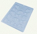 BWB Chocoladevorm Eenvoudig - Baby Voet