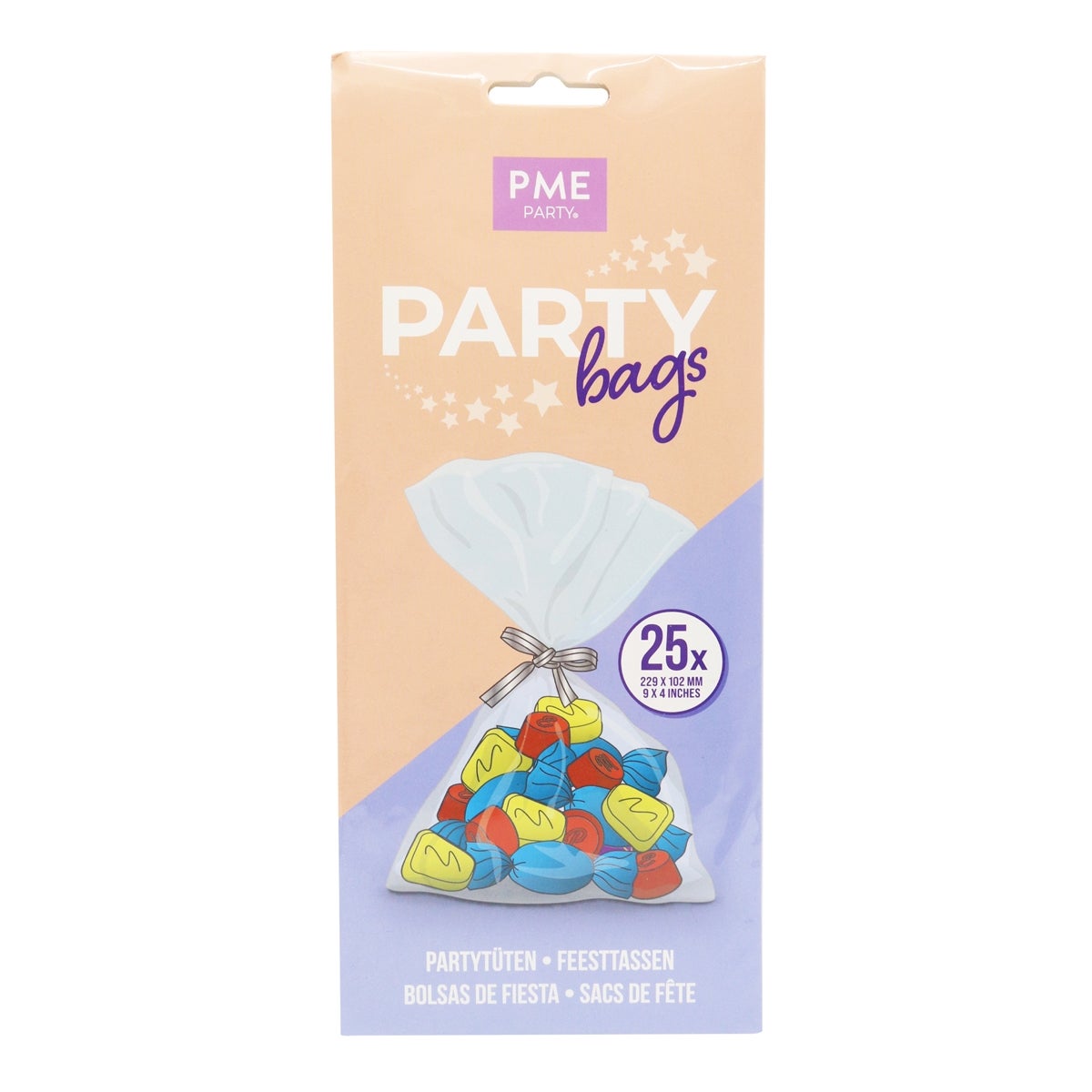 PME FeestelijkeTraktatiezakjes pk/25
