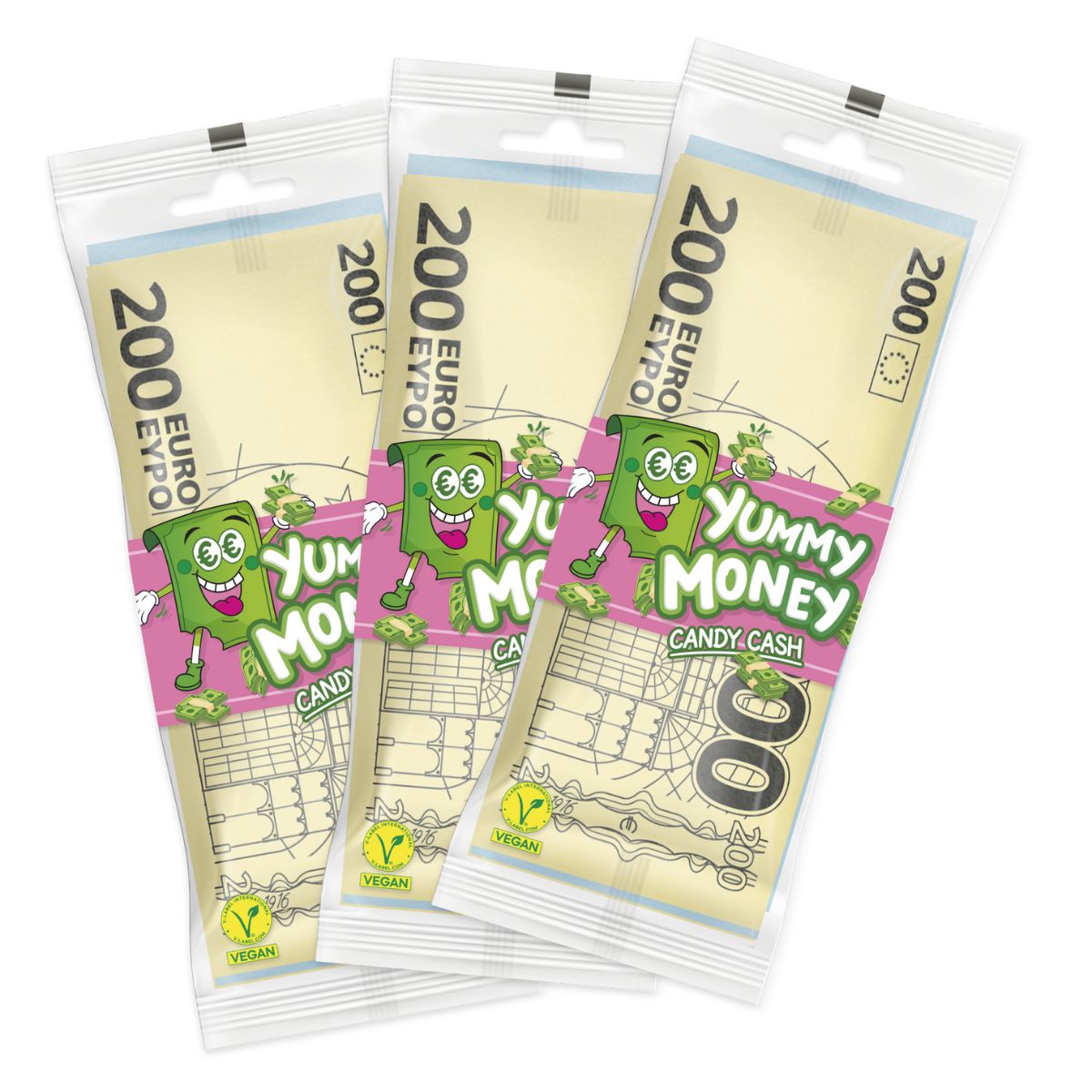 Eetbaar Papier- Yummy Money pk/10 