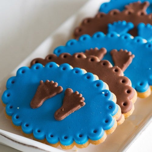 Baby boy koekjes