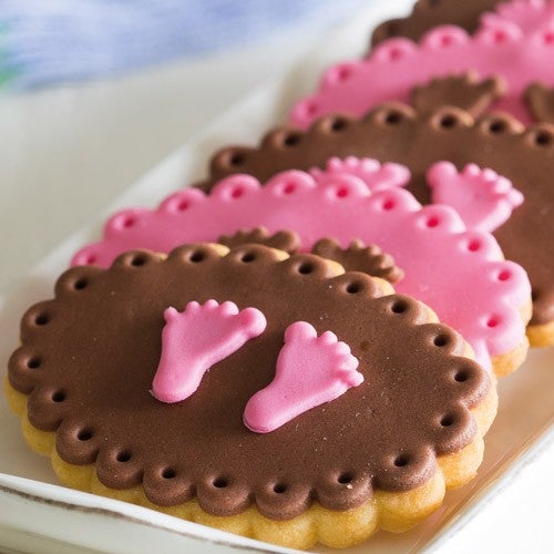 Baby girl koekjes