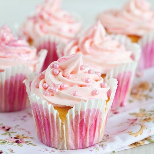 Basis cupcakes met toef